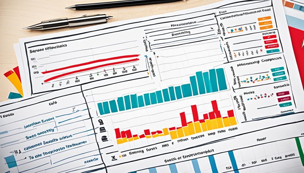 Personal finance management chart