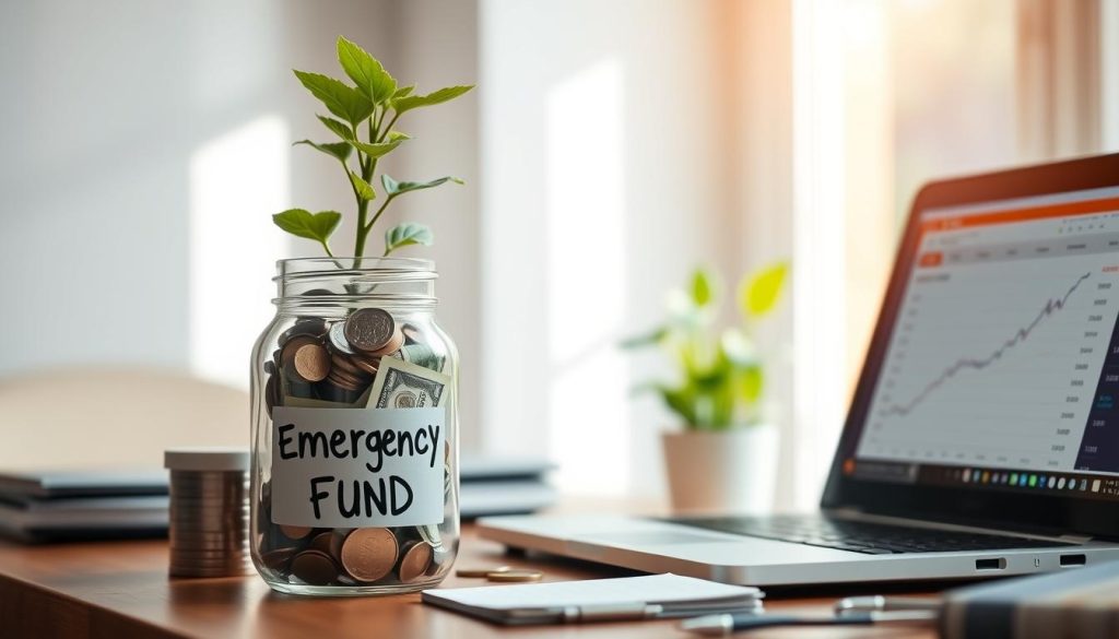 Emergency fund and investing for debt-free living