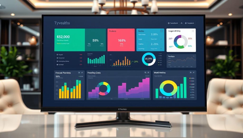 Wealth reporting dashboards