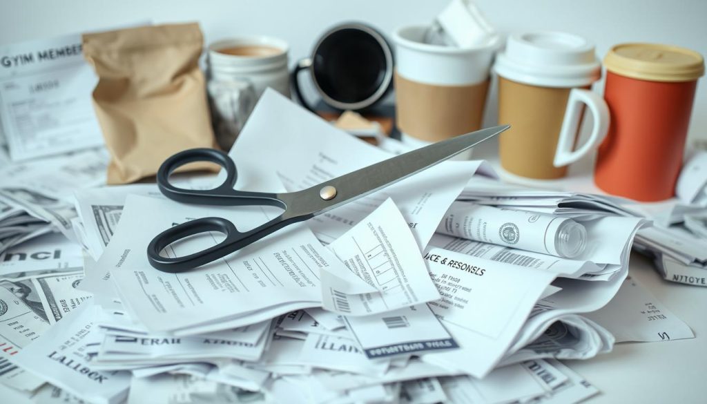 cutting unnecessary expenses